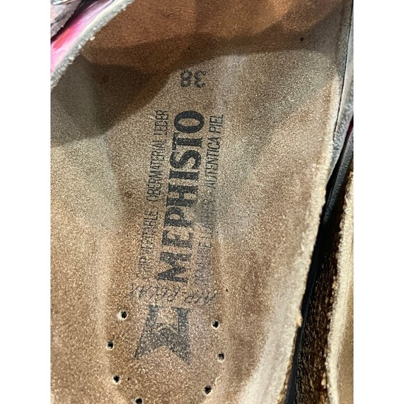 MEPHISTO air relax flower sandals size 38 - Picture 6 of 8